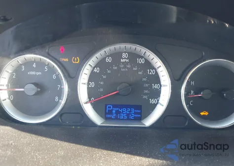 2009 Hyundai Sonata Gls from USA, damaged, VIN 5NPET46C19H494245